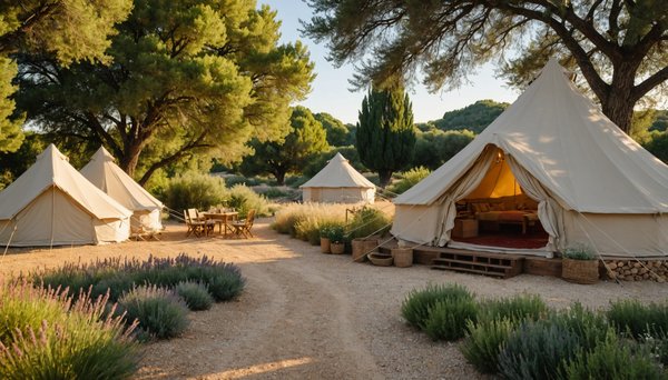 Le glamping une nouvelle facon de camper en paca
